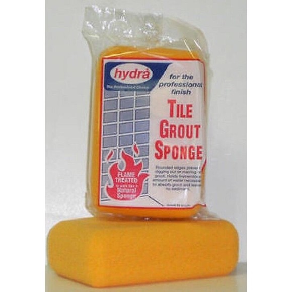 3 Pack Hydra Sponge Tile Grout Rounded Foam Sponge Flame Treated NEW! - Picture 2 of 3